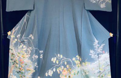 リユース着物「訪問着（四季の柄）」